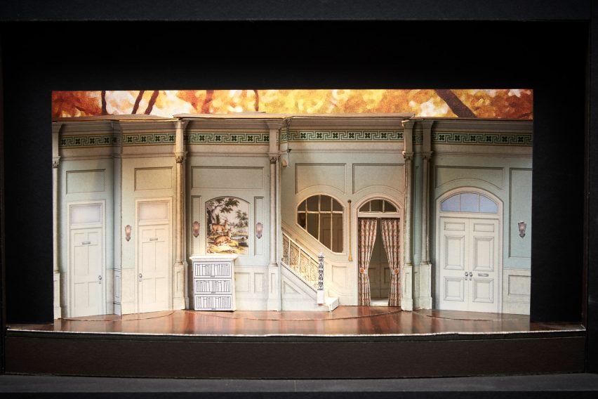 David Rockwell theatre set models