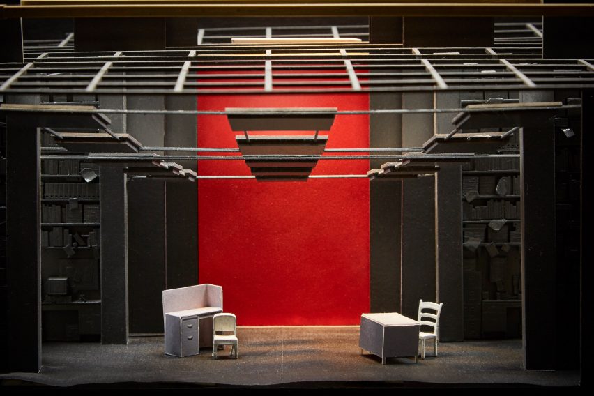 David Rockwell theatre set models