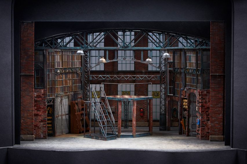 David Rockwell theatre set models