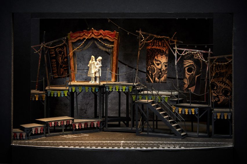 David Rockwell theatre set models