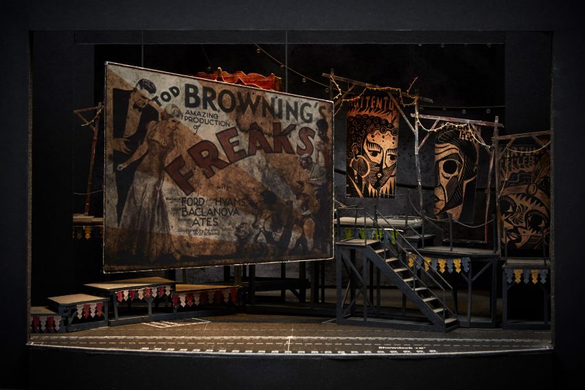 David Rockwell theatre set models