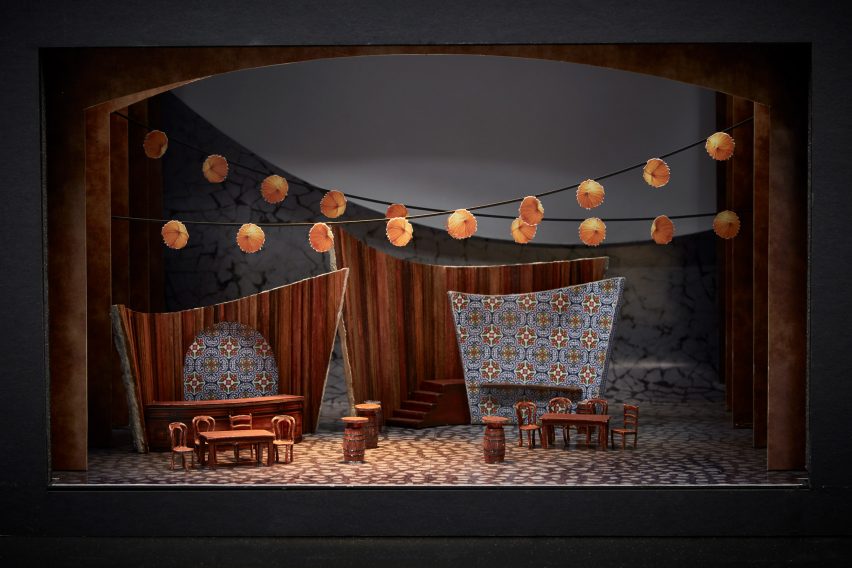 David Rockwell theatre set models