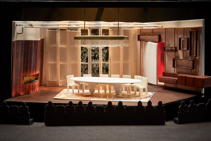 David Rockwell theatre set models