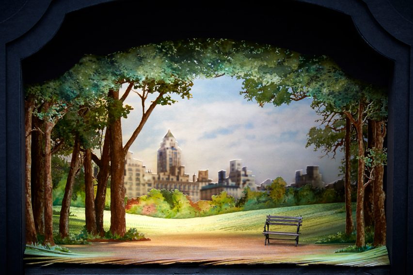 David Rockwell theatre set models