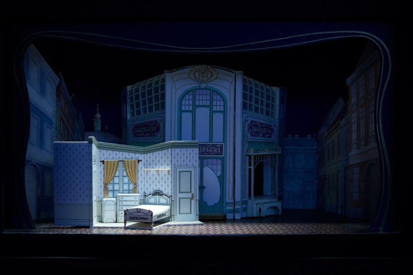 David Rockwell theatre set models