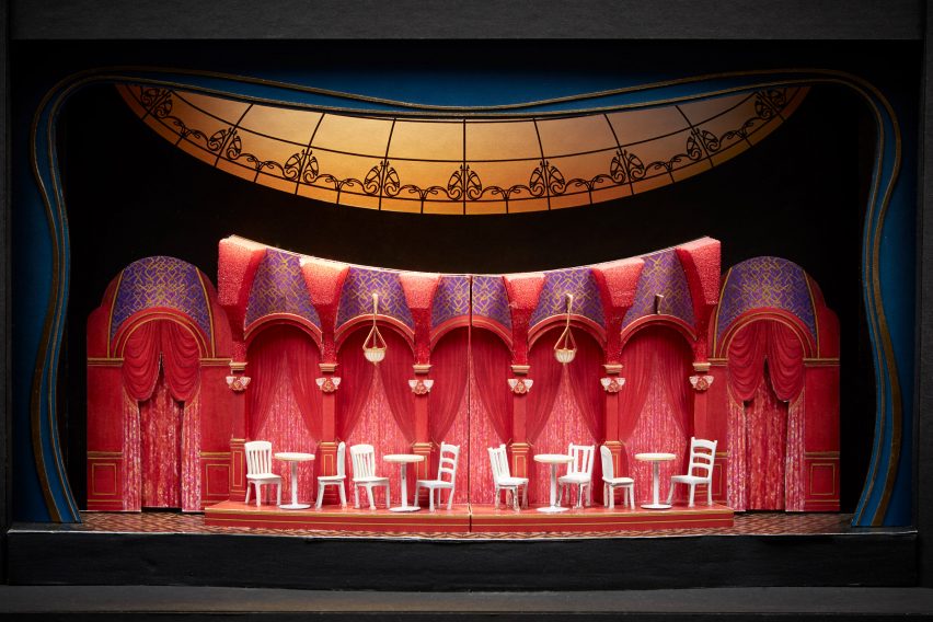 David Rockwell theatre set models