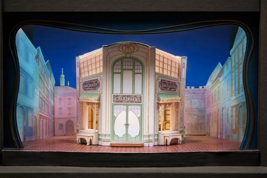David Rockwell theatre set models