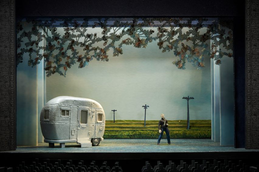 David Rockwell theatre set models