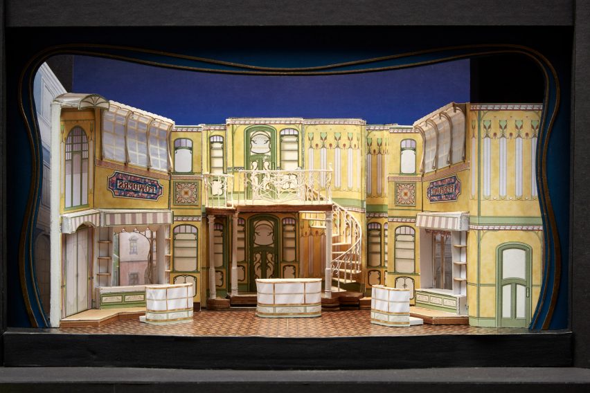 David Rockwell theatre set models
