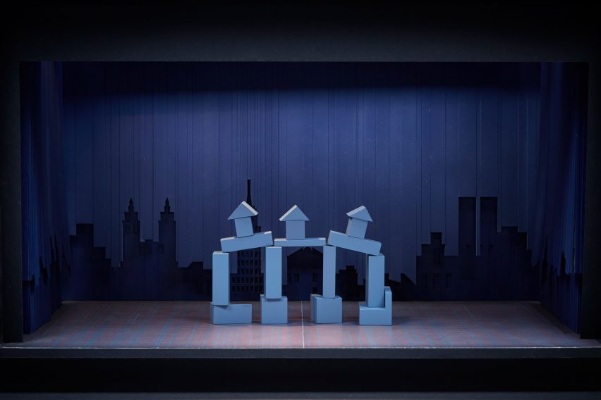 David Rockwell theatre set models