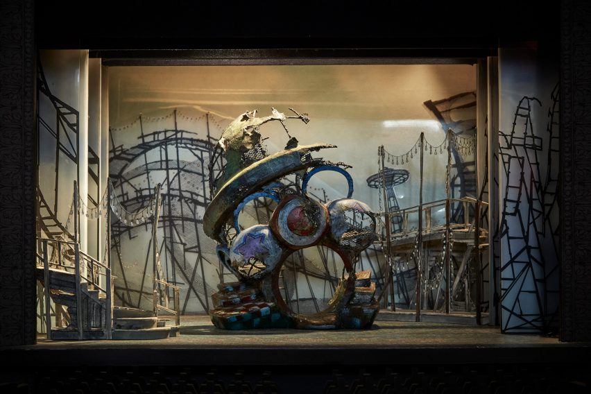 David Rockwell theatre set models