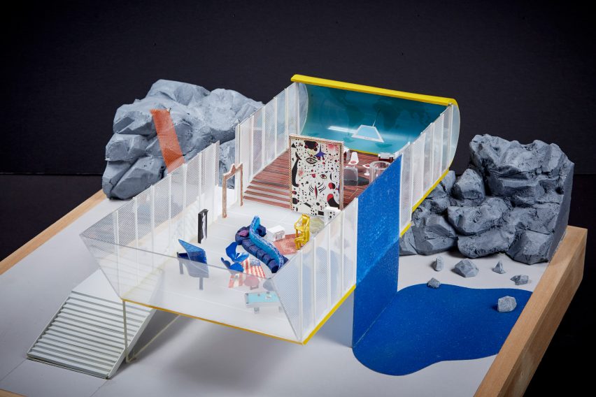 David Rockwell theatre set models