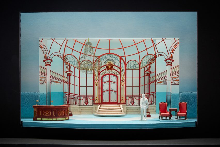 David Rockwell theatre set models