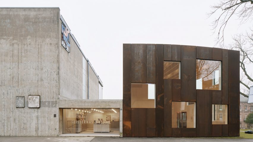 Skissernas Museum extension by Elding Oscarson