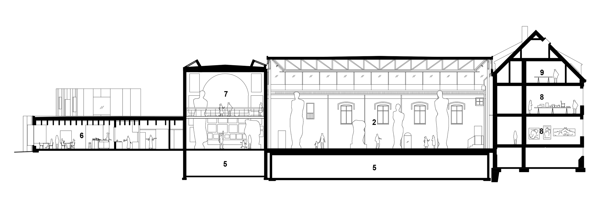 Skissernas Museum extension by Elding Oscarson