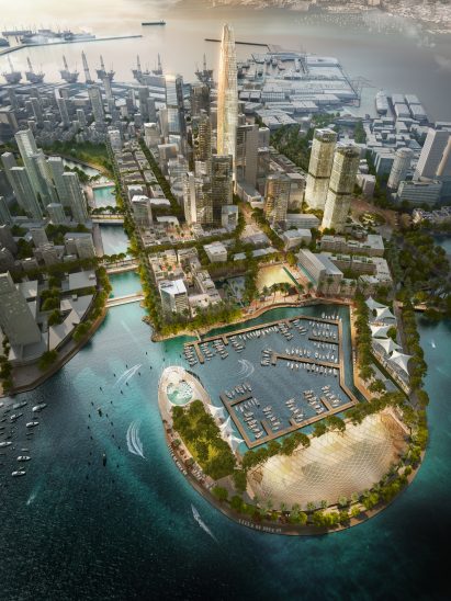 SOM Columbo Port City Masterplan, Sri Lanka