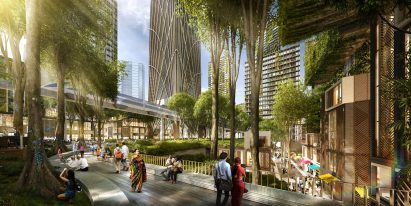 SOM Columbo Port City Masterplan, Sri Lanka