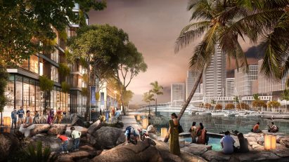 SOM Columbo Port City Masterplan, Sri Lanka