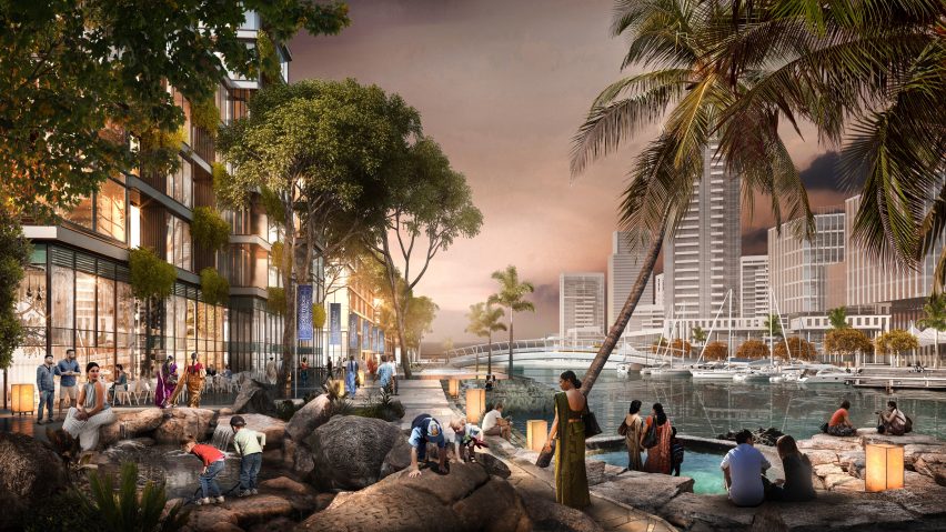 SOM Columbo Port City Masterplan, Sri Lanka
