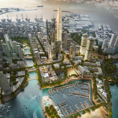 SOM Columbo Port City Masterplan, Sri Lanka