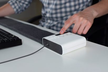 Loughborough University graduate, Tony Elkington, designs desk mat called Stratum