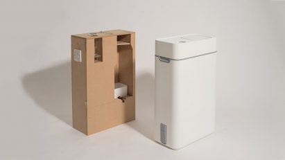 Loughborough University graduate Benjamin Cullis Watson designs Taihi rubbish bin