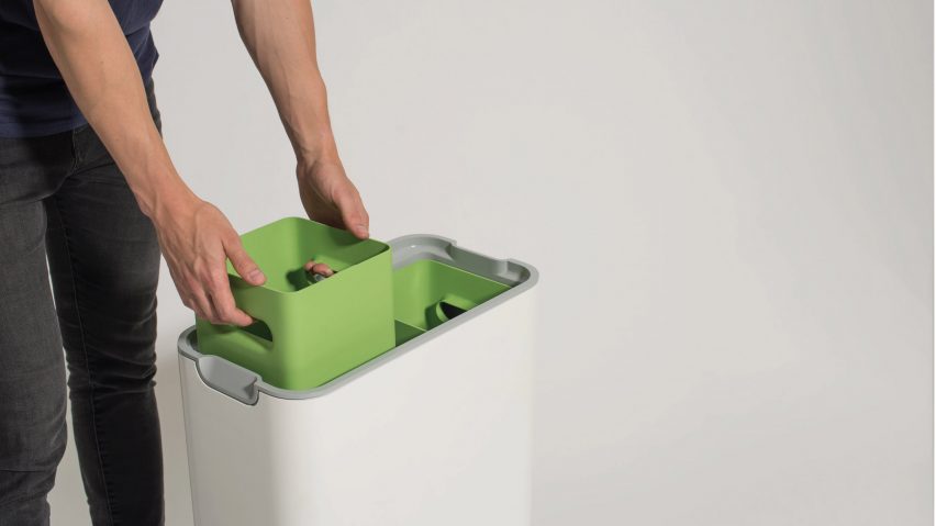 Loughborough University graduate Benjamin Cullis Watson designs Taihi rubbish bin