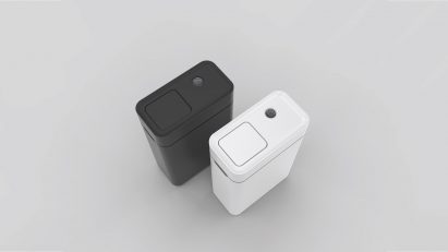 Loughborough University graduate Benjamin Cullis Watson designs Taihi rubbish bin