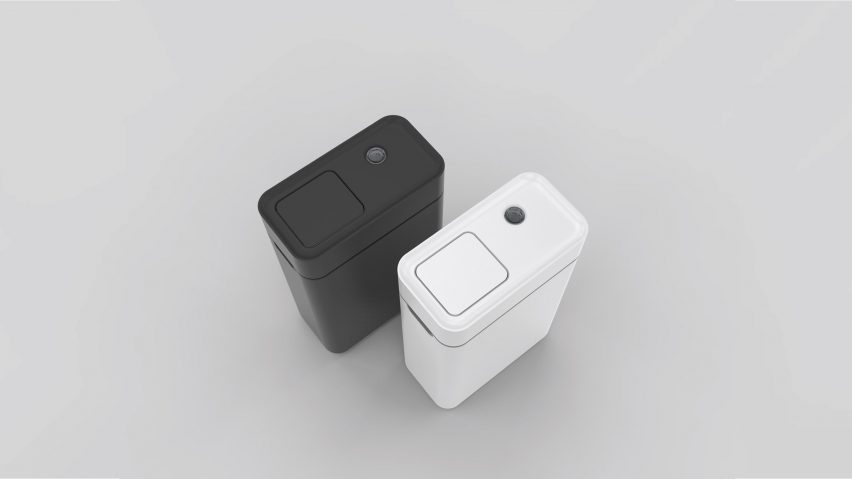Loughborough University graduate Benjamin Cullis Watson designs Taihi rubbish bin