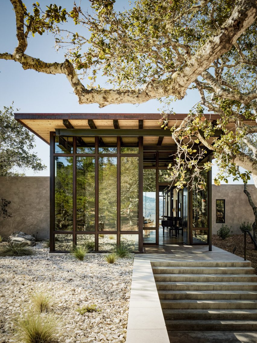 Studio Schicketanz design house in Carmel Valley called Tehama 1