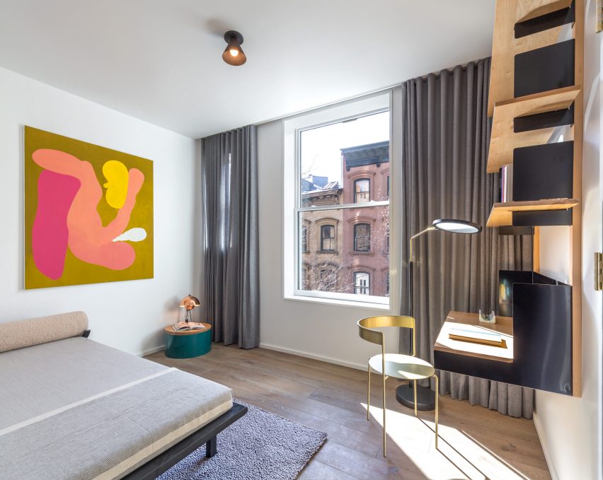 Matter's model apartment at The Standish, Brooklyn