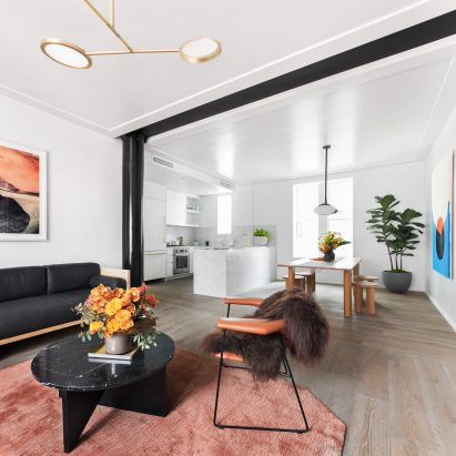 Matter's model apartment at The Standish, Brooklyn