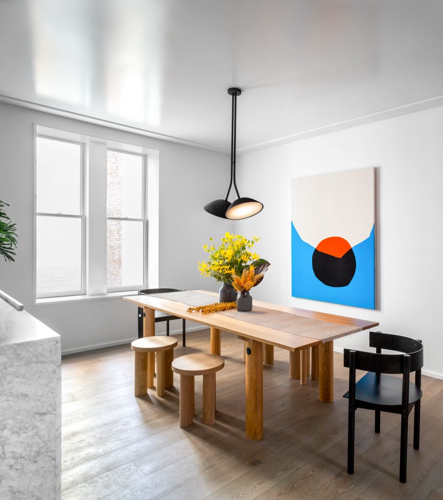 Matter's model apartment at The Standish, Brooklyn
