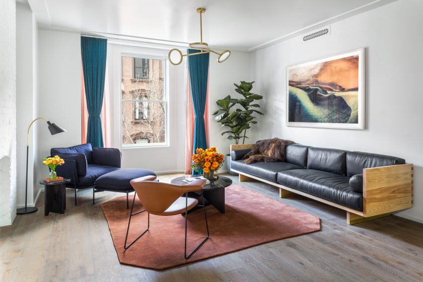 Matter's model apartment at The Standish, Brooklyn