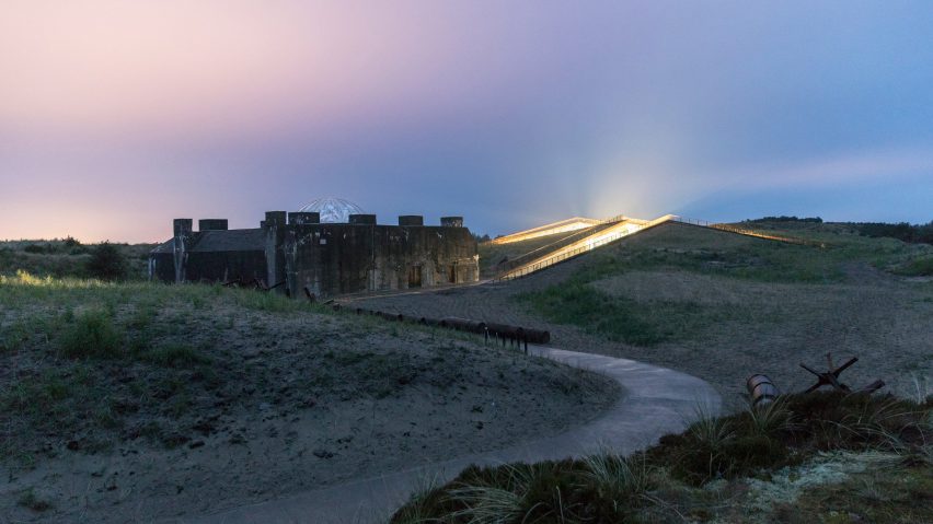 This week, BIG completed a war museum beside a Nazi bunker