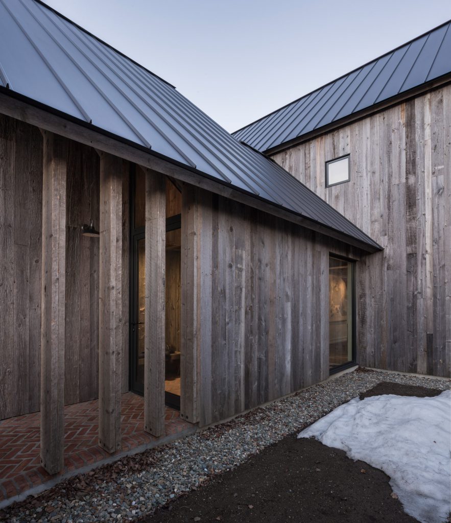 Toronto firm LAMAS design Townships Farmhouse near Montreal
