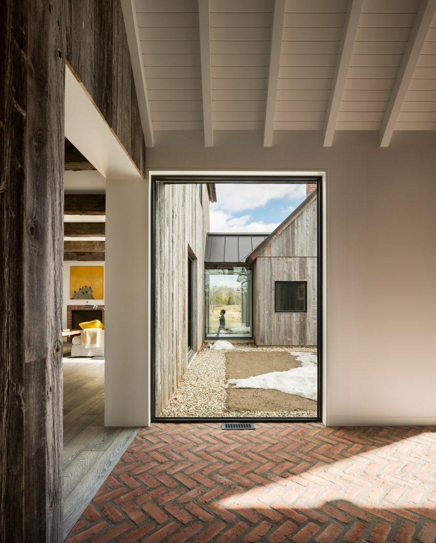 Toronto firm LAMAS design Townships Farmhouse near Montreal