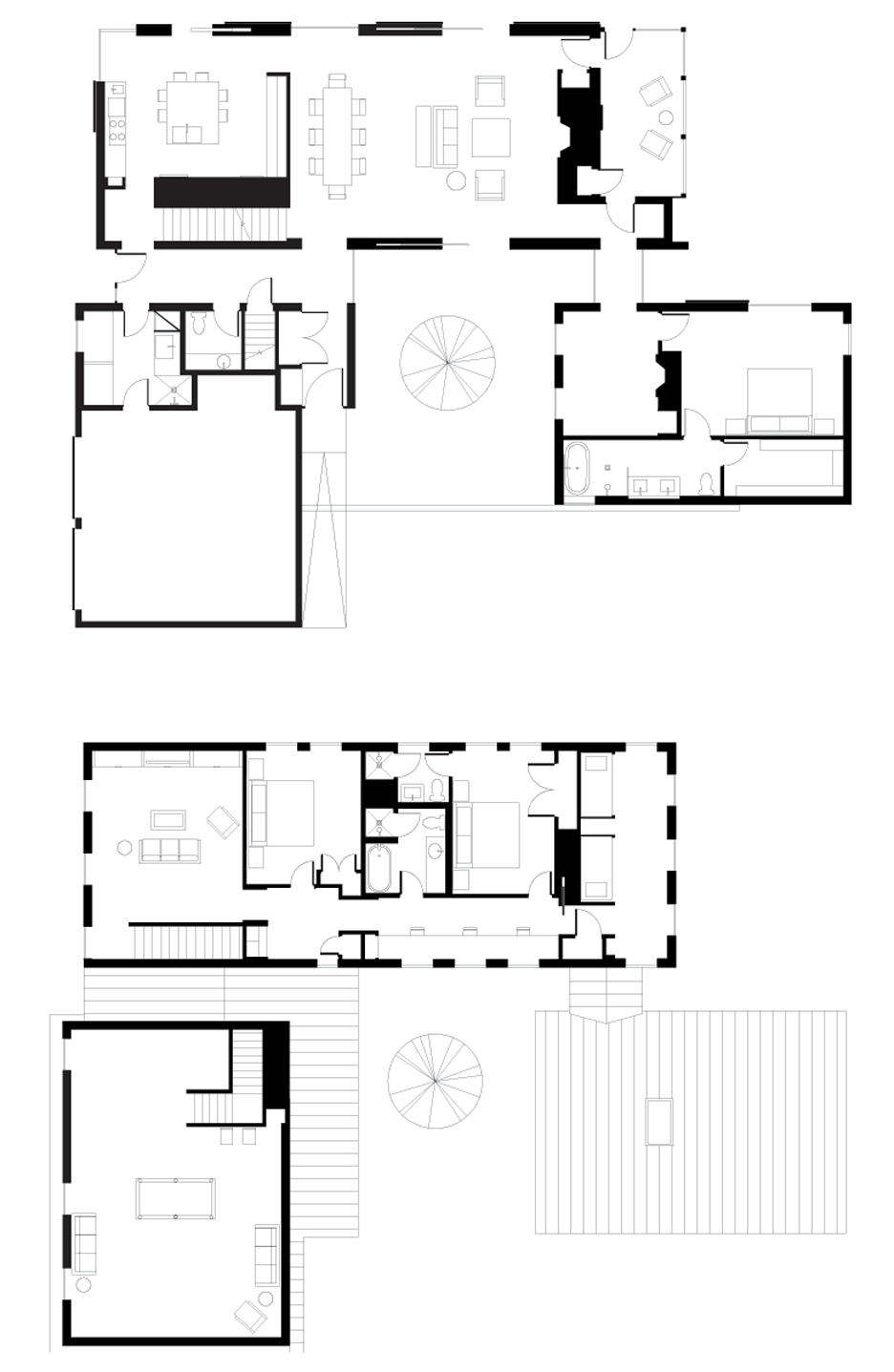 Toronto firm LAMAS design Townships Farmhouse near Montreal