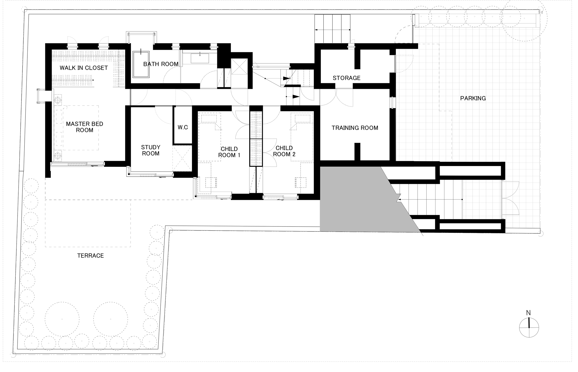 Trim House by Apollo Architects and Associates