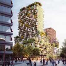 Stefano Boeri vertical garden in Utrecht