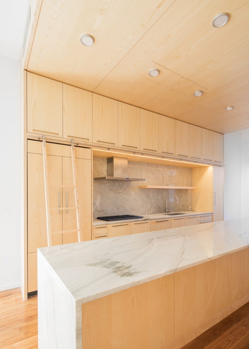 Wayne Street Row House by Jeff Jordan Architects