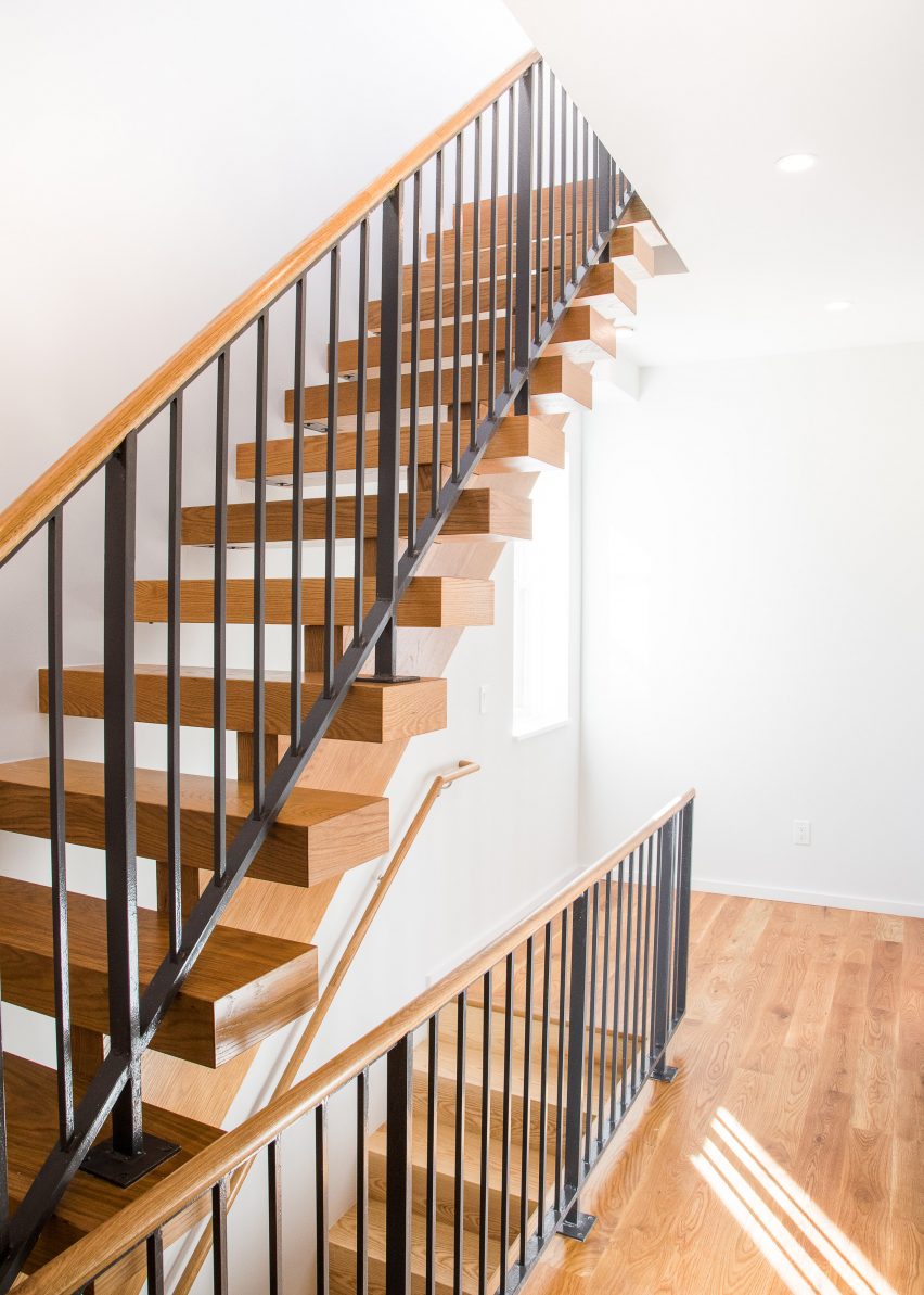 Wayne Street Row House by Jeff Jordan Architects