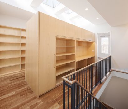 Wayne Street Row House by Jeff Jordan Architects