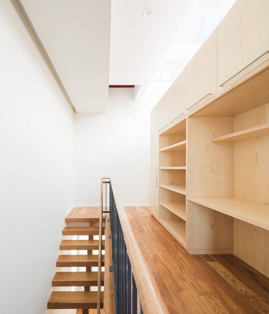 Wayne Street Row House by Jeff Jordan Architects
