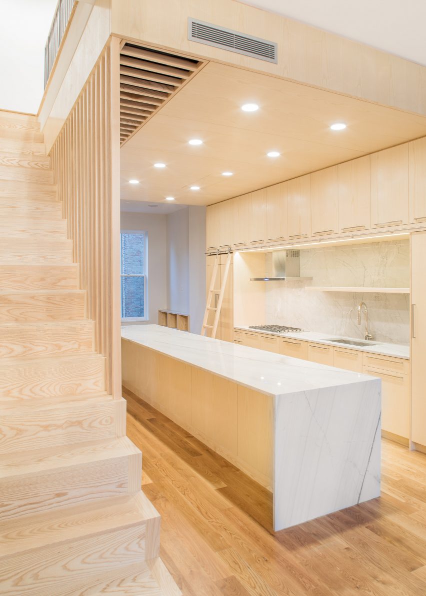 Wayne Street Row House by Jeff Jordan Architects