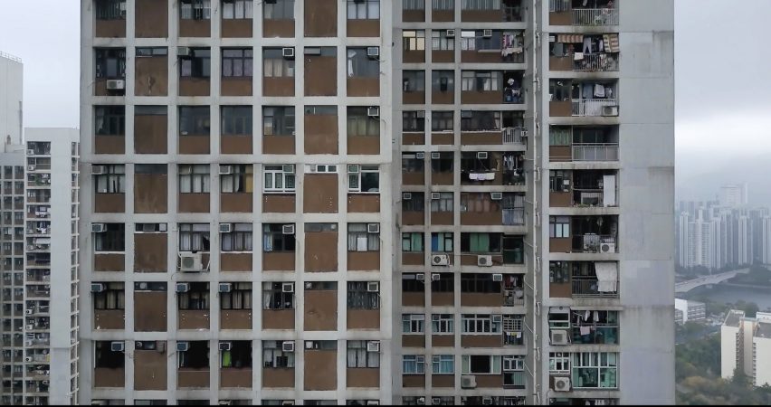 Drone film by Mariana Bisti captures Hong Kong's densely packed high-rise buildings