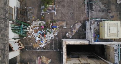 Drone film by Mariana Bisti captures Hong Kong's densely packed high-rise buildings