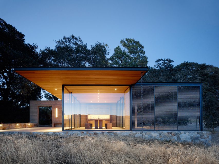 Walker Warner Architects create wine-tasting pavilions in Napa