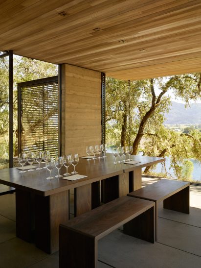 Walker Warner Architects create wine-tasting pavilions in Napa