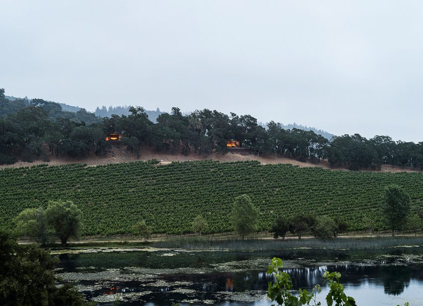 Walker Warner Architects create wine-tasting pavilions in Napa
